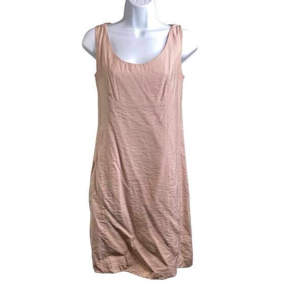 Rodika Zanian Women's Pink Shift Dress Size 38 Modern Coquette Feminine Clean